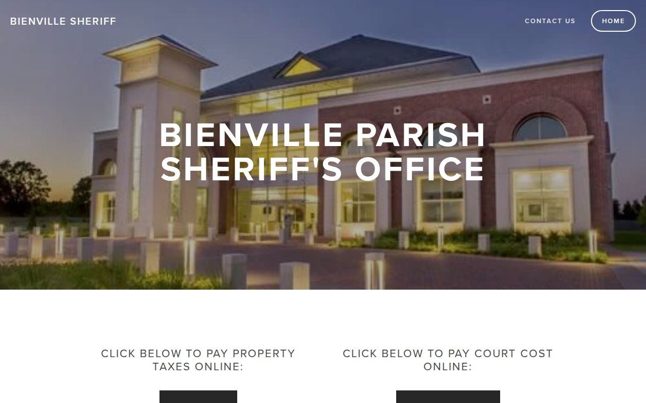 Bienville Parish sheriff navigation checked for 24-hour release records